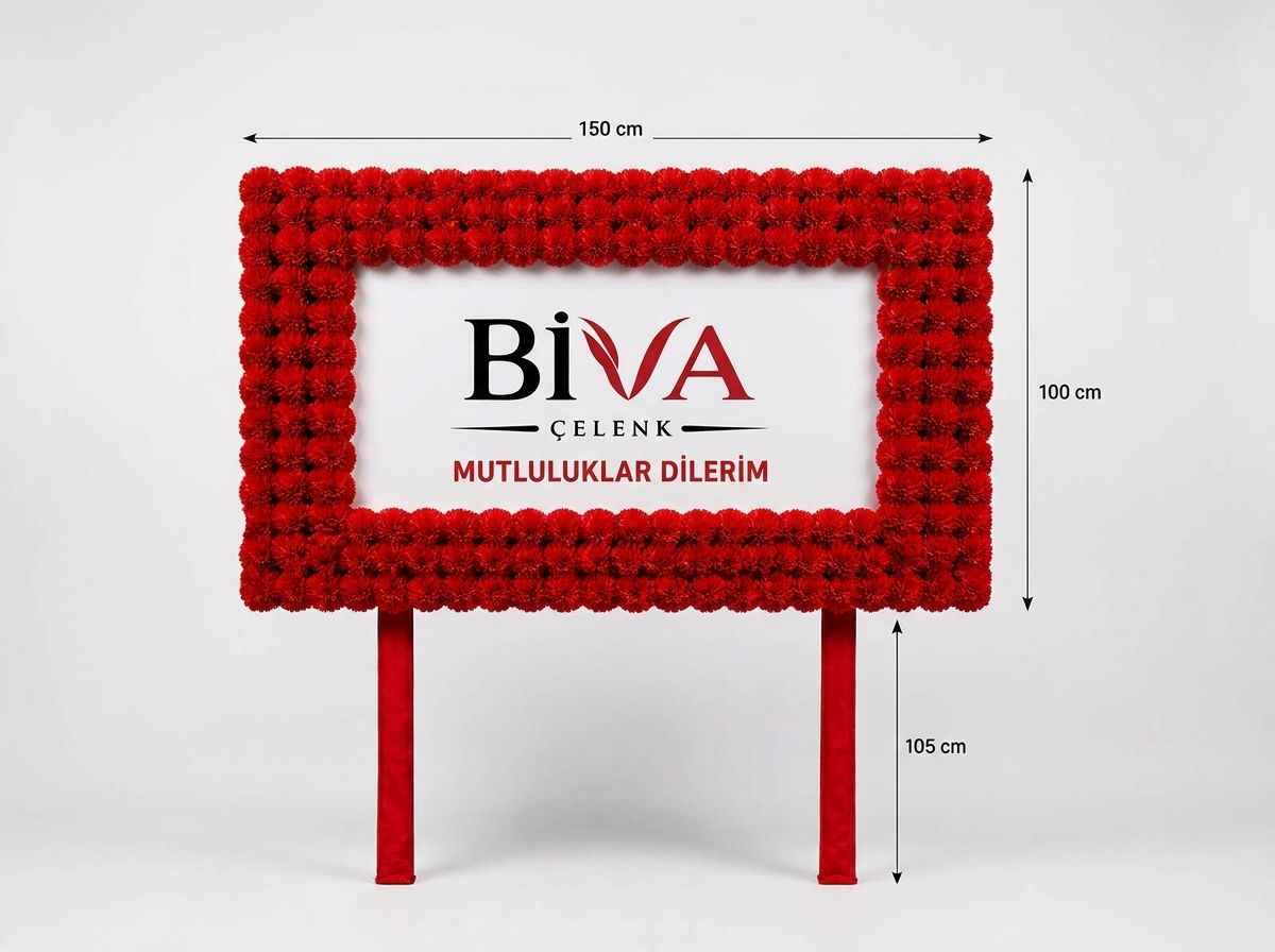 Düğün Pano Çelenk