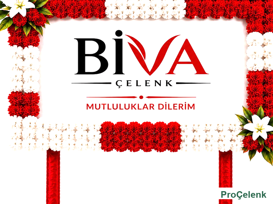 Dekoratif Düğün Pano Çelenk